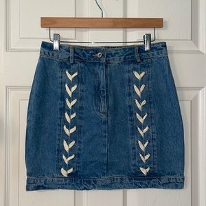 Nordstrom’s Endless Rose Denim Skirt